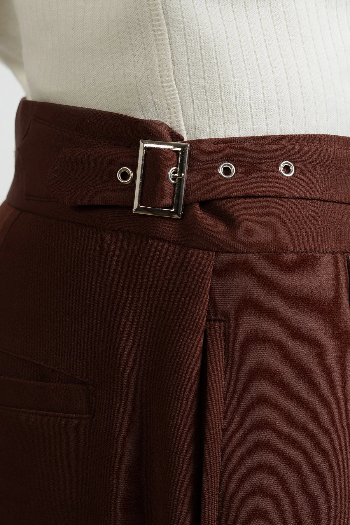 Almond Gurkha Men's Korean Pants