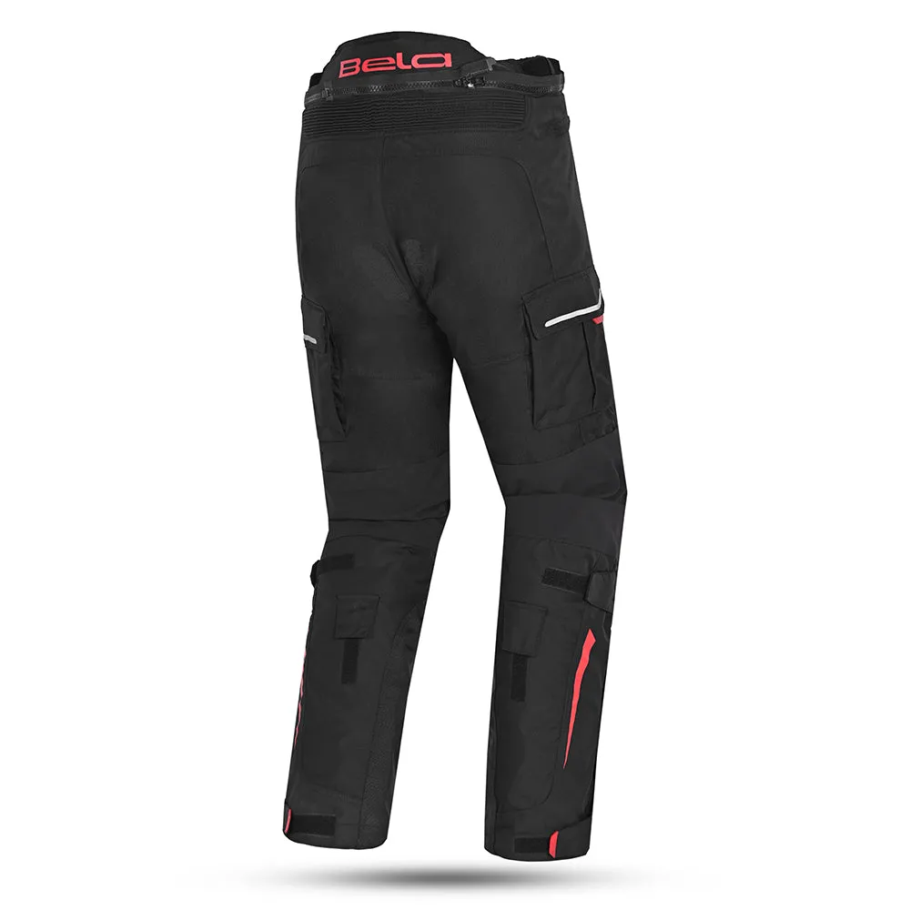 BELA Transformer 34L- Textile Pant -  BLACK RED