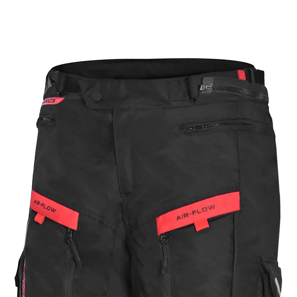 BELA Transformer 34L- Textile Pant -  BLACK RED