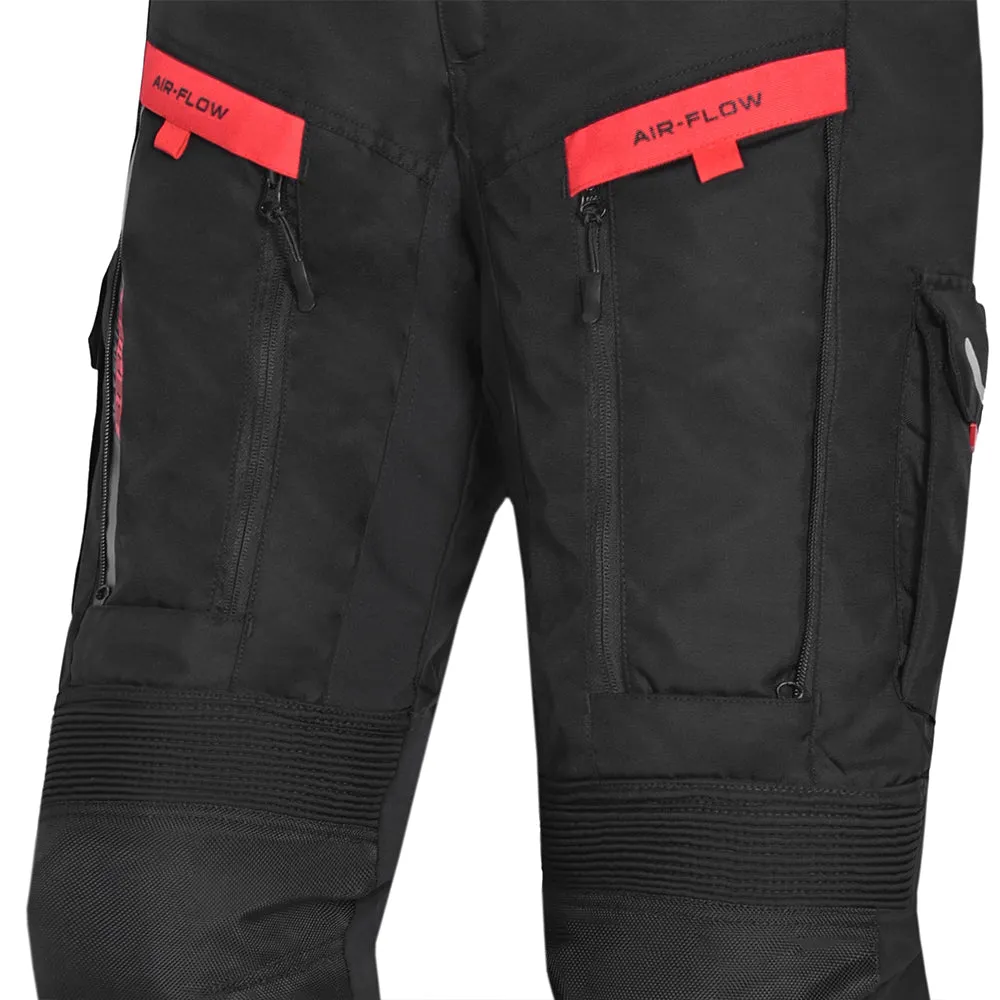 BELA Transformer 34L- Textile Pant -  BLACK RED