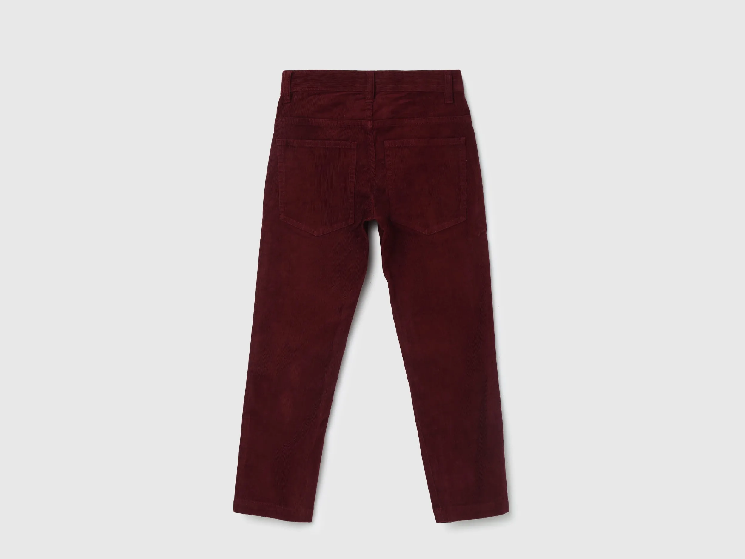Boys Solid Slim Fit Trousers