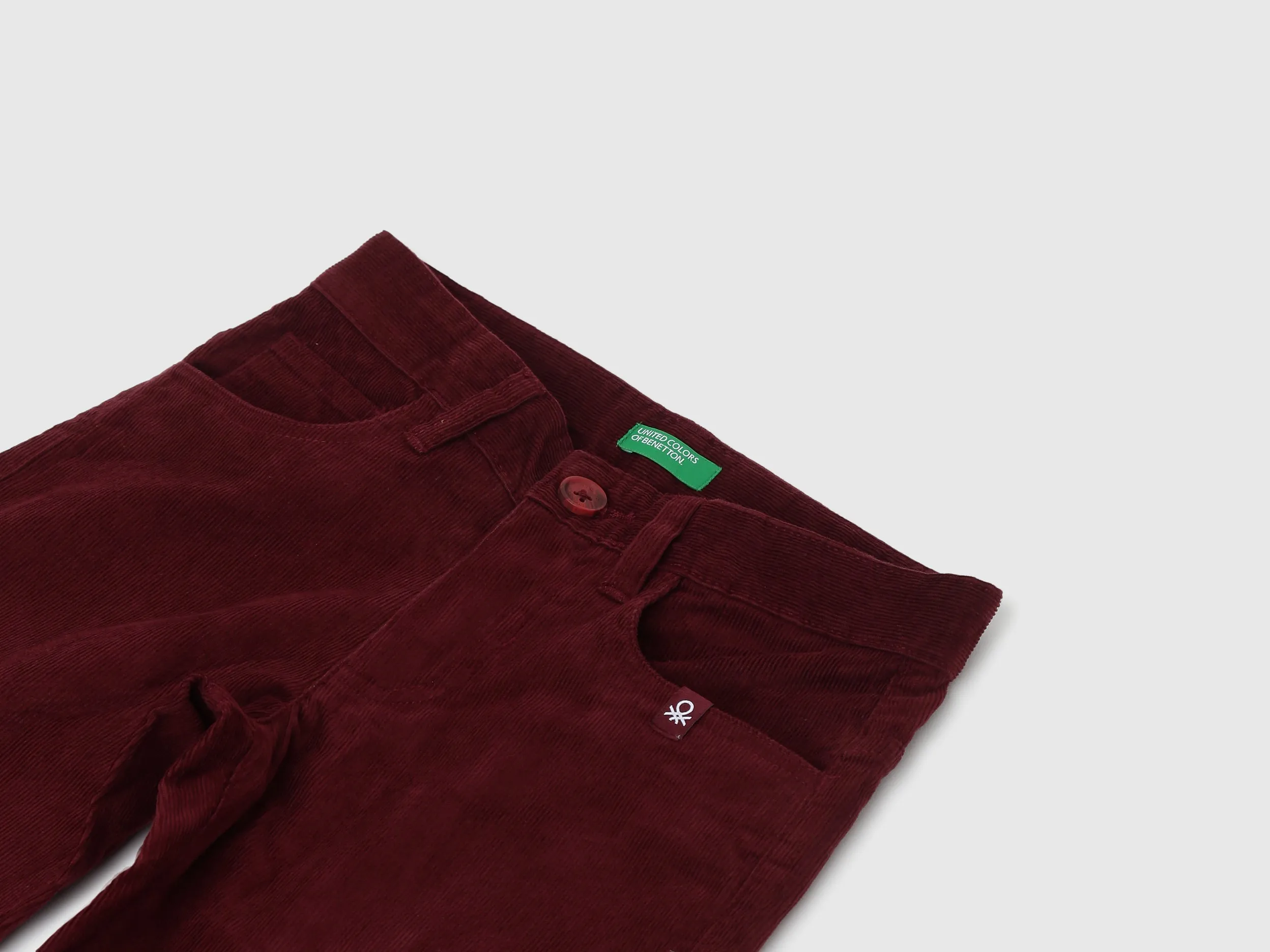 Boys Solid Slim Fit Trousers