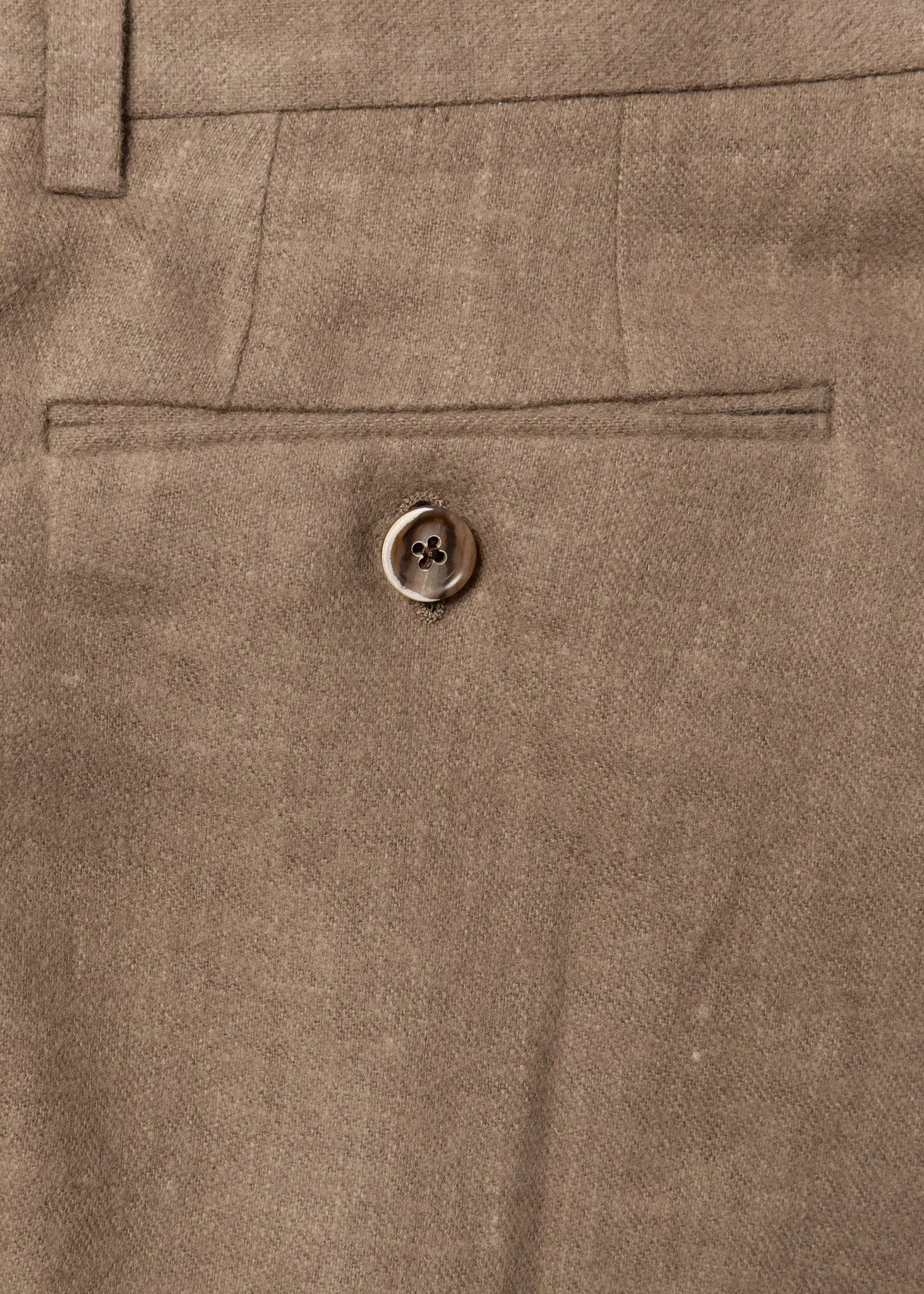 French Linen Pleated Trouser
