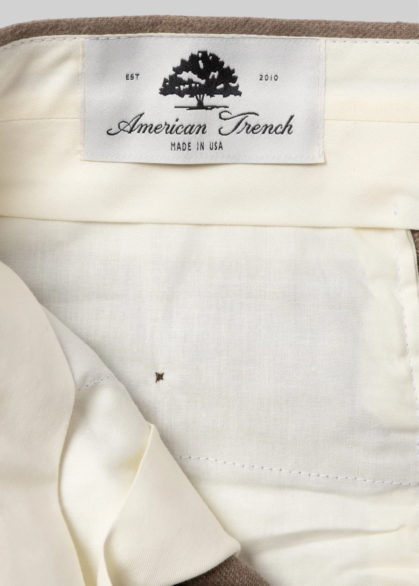 French Linen Pleated Trouser