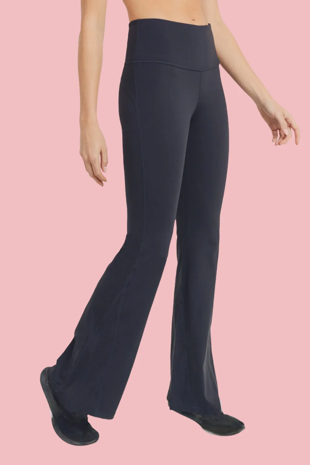 HIGH WAISTED FLARE LEGGINGS