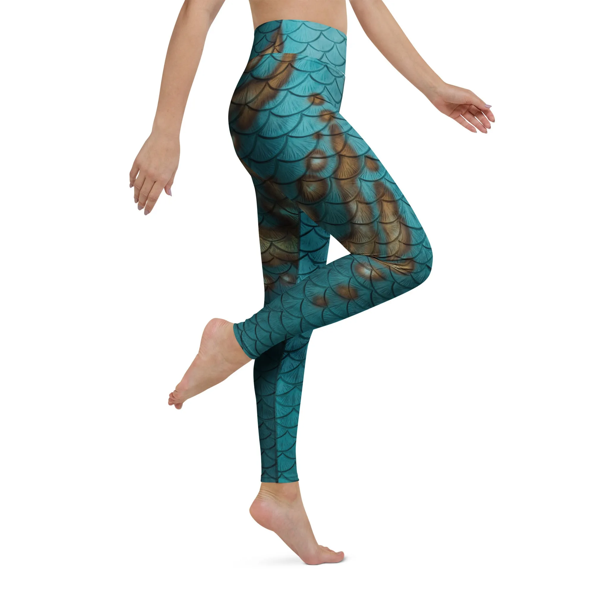 Indigo High Waisted Leggings