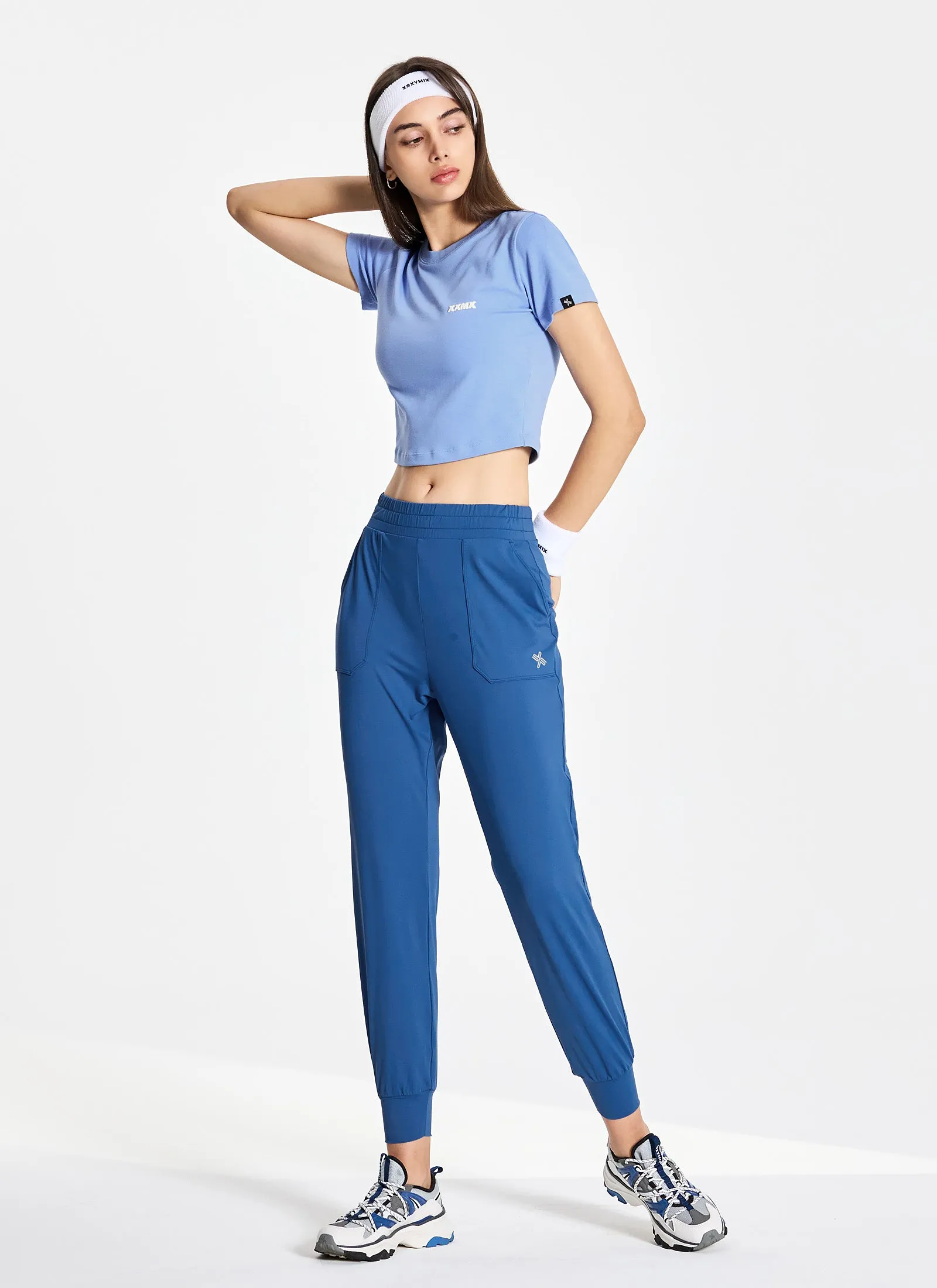 Medium Feather In-Band Jogger Pants