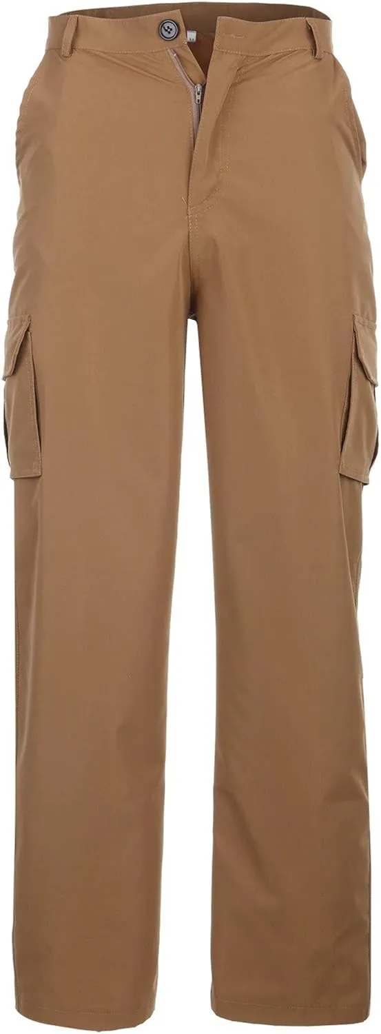 Mens Hiking Outdoor Recreation Pants Slim Fit Casual Fashion Tracksuit Jogging Bottoms Pockets Mens Loose Fit Jogging