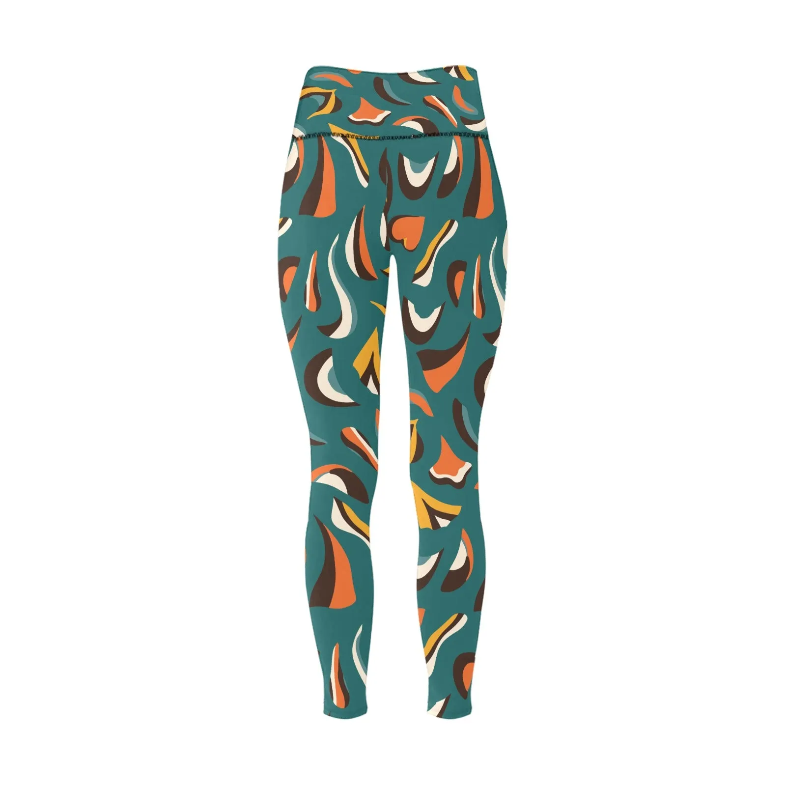 Pre Order:  Mbida Green High-Waisted Leggings
