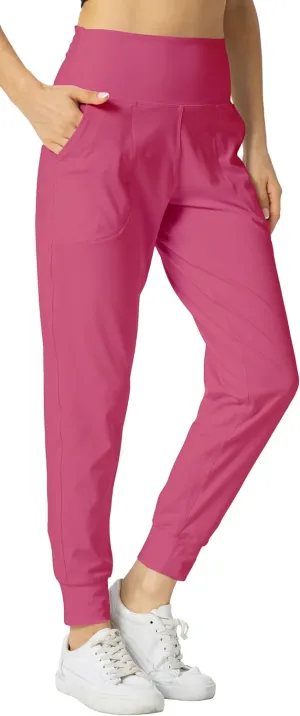 Rrosseyz Joggers Pants for Women-Quick Dry Sweatpants with Pockets for Travel Athletics Casual Outdoor