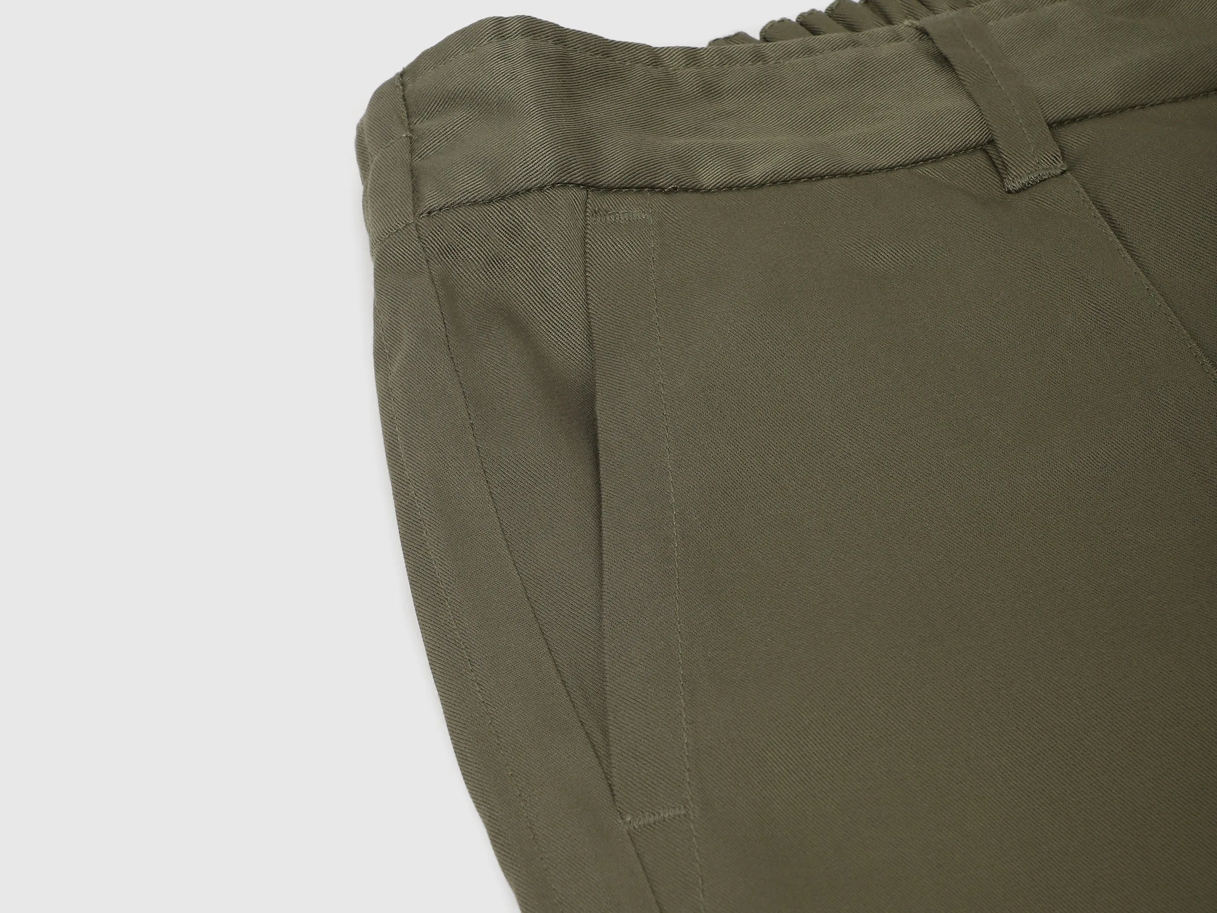 Solid Regular Fit Trousers
