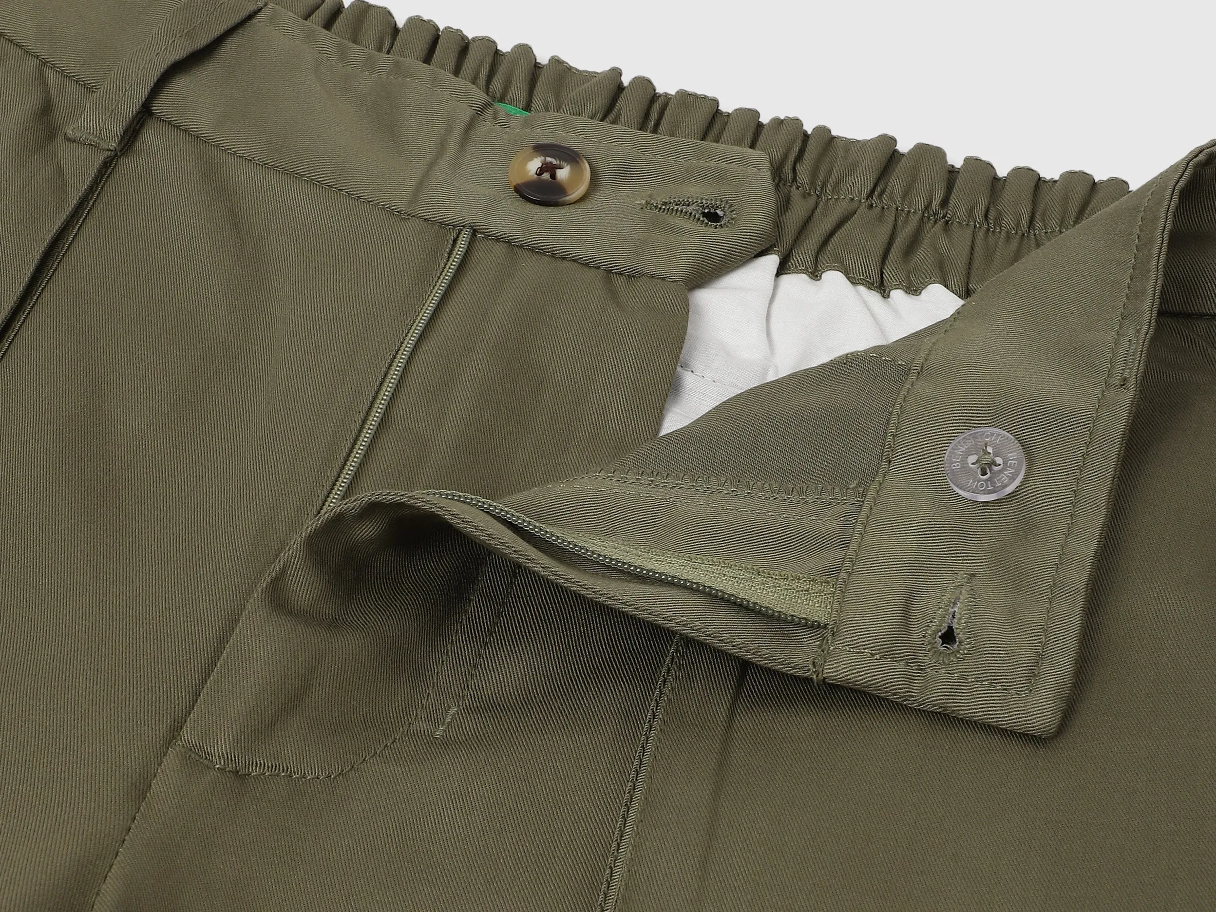 Solid Regular Fit Trousers